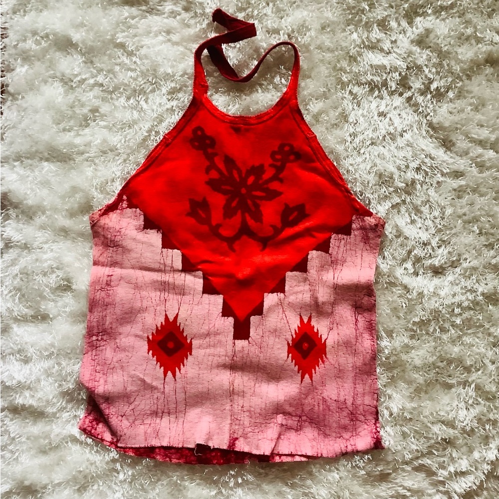 1969 Halter top tie dye